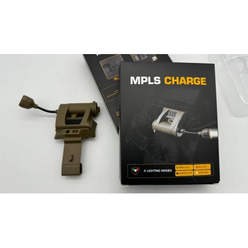 Нашлемный тактический фонарь MPLS Charge аккумуляторный в Челябинске