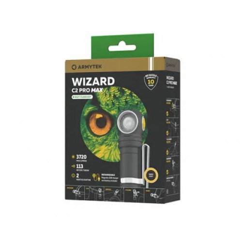 Мультифонарь Armytek Wizard C2 Pro Max Magnet USB (теплый свет) в Челябинске