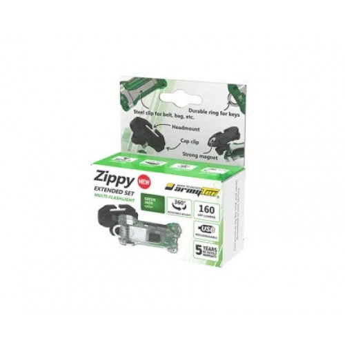 Наключный фонарь Armytek Zippy Extended Set (Green Jade) в Челябинске